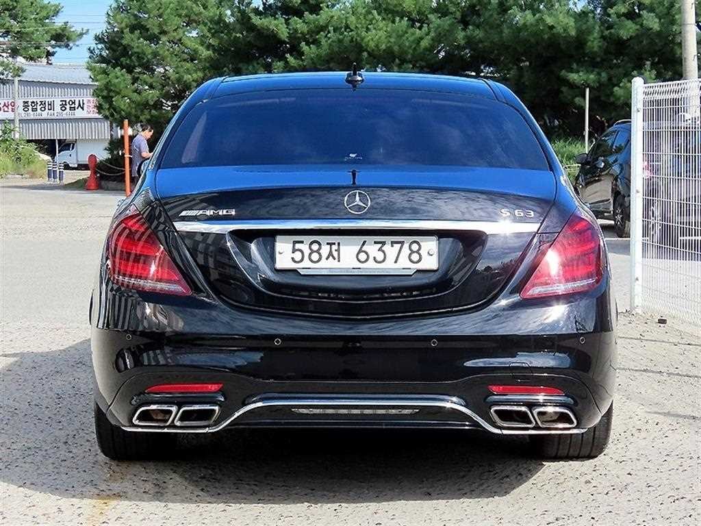 벤츠 S 클래스 S클래스-W222 S 63 AMG 4MATIC + 이미지 5