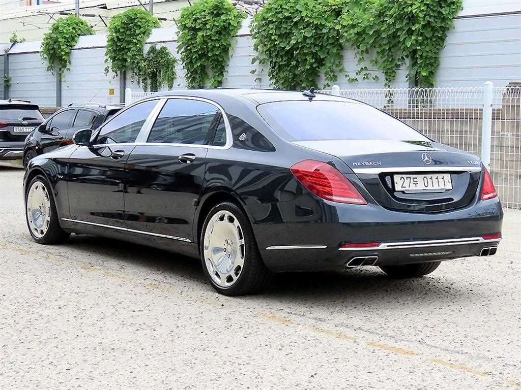 벤츠 S 클래스 S클래스-W222 마이바흐 S 600 이미지 3
