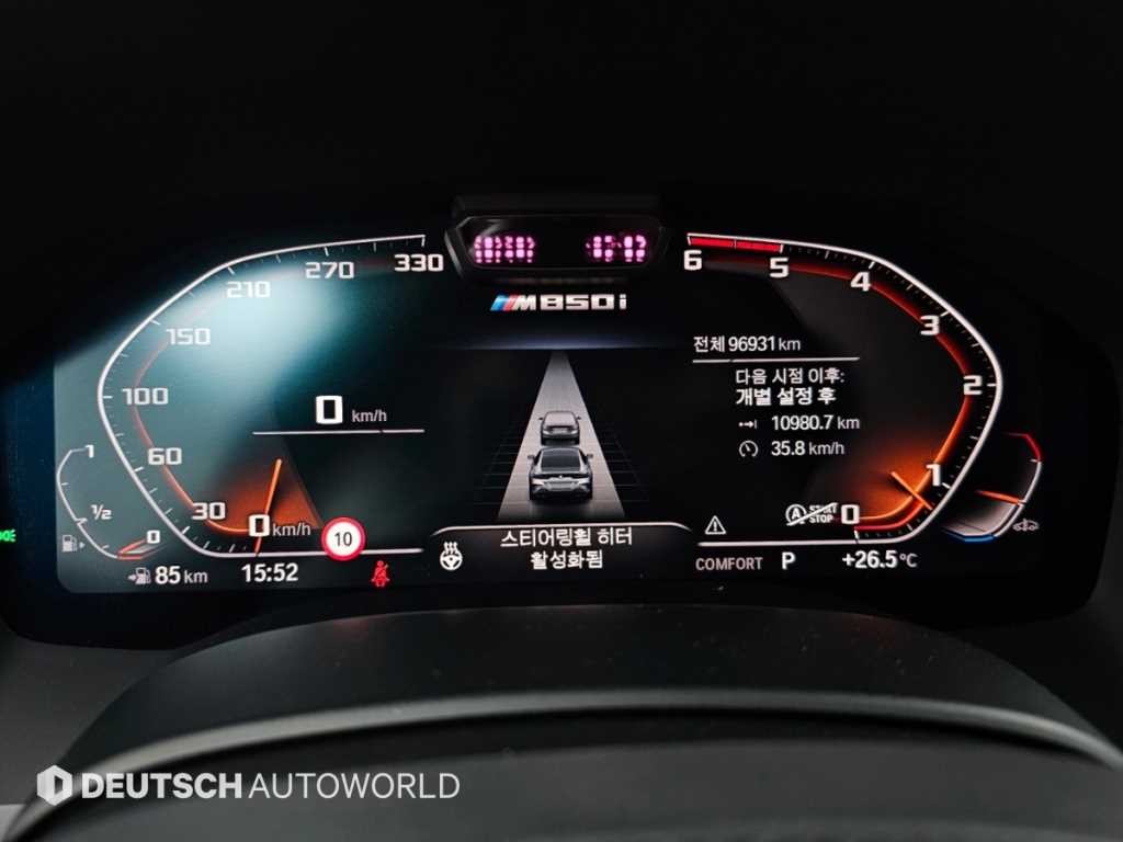 BMW 8시리즈 8시리즈 (G15) 840i xDrive M 스포츠 그란쿠페 기본형 이미지 9