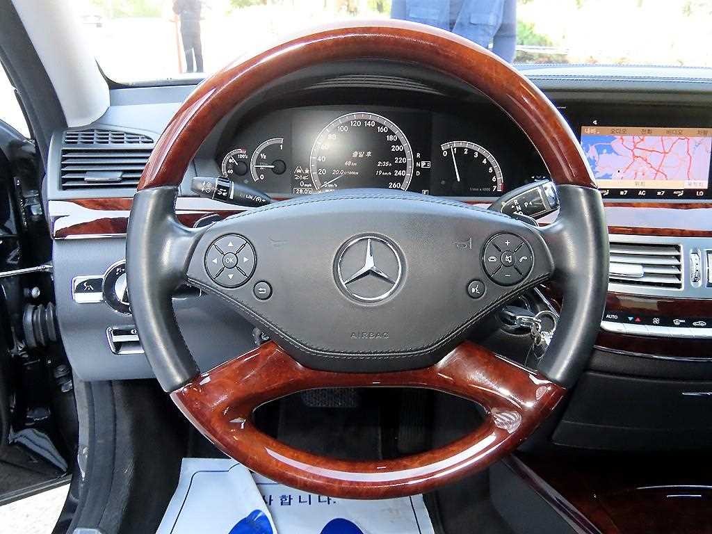 벤츠 S 클래스 S클래스-W221 S500L 이미지 8
