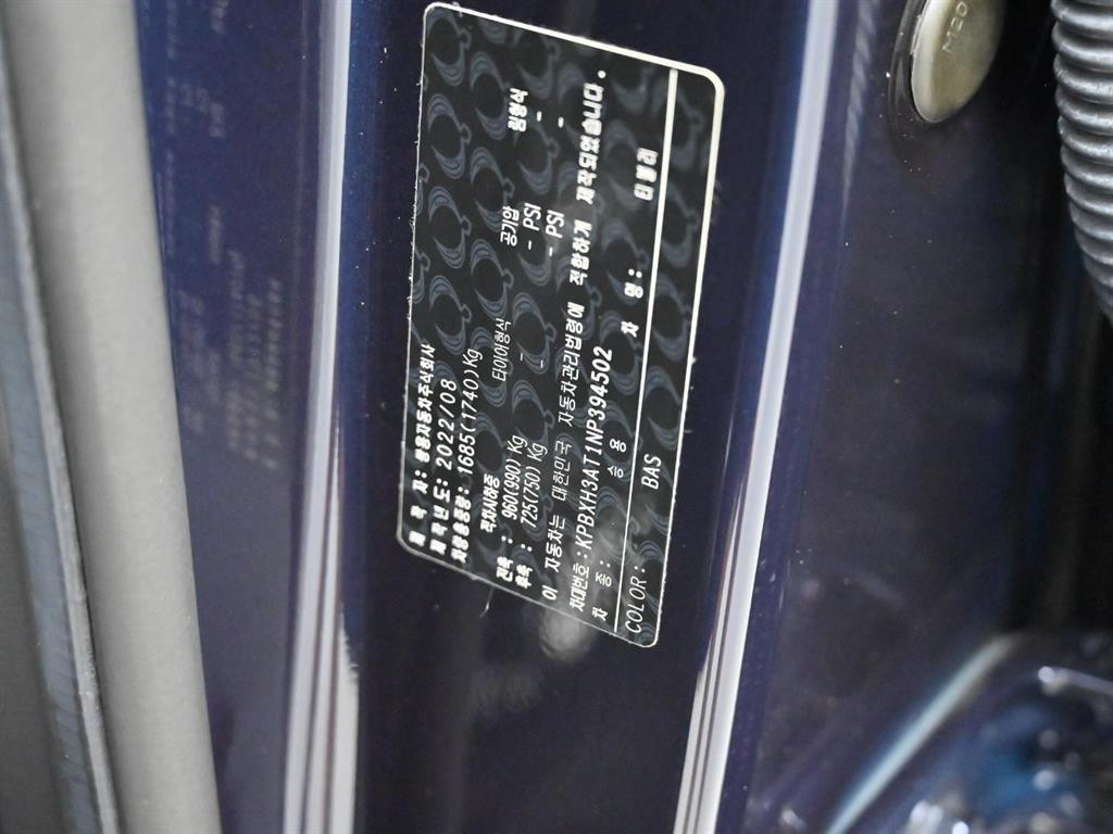 KG모빌리티(쌍용) 티볼리 베리 뉴 티볼리 2WD 가솔린 1.5 V3 이미지 20