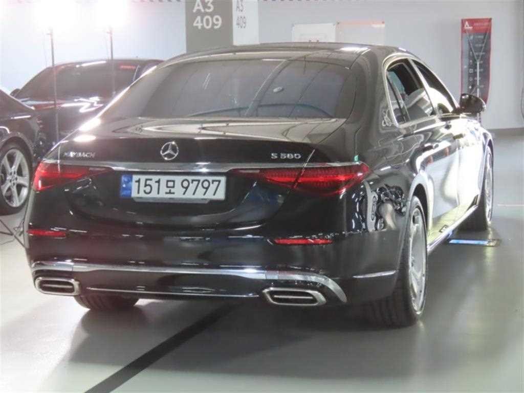 벤츠 S 클래스 S클래스-W223 마이바흐 S580 4MATIC 이미지 3