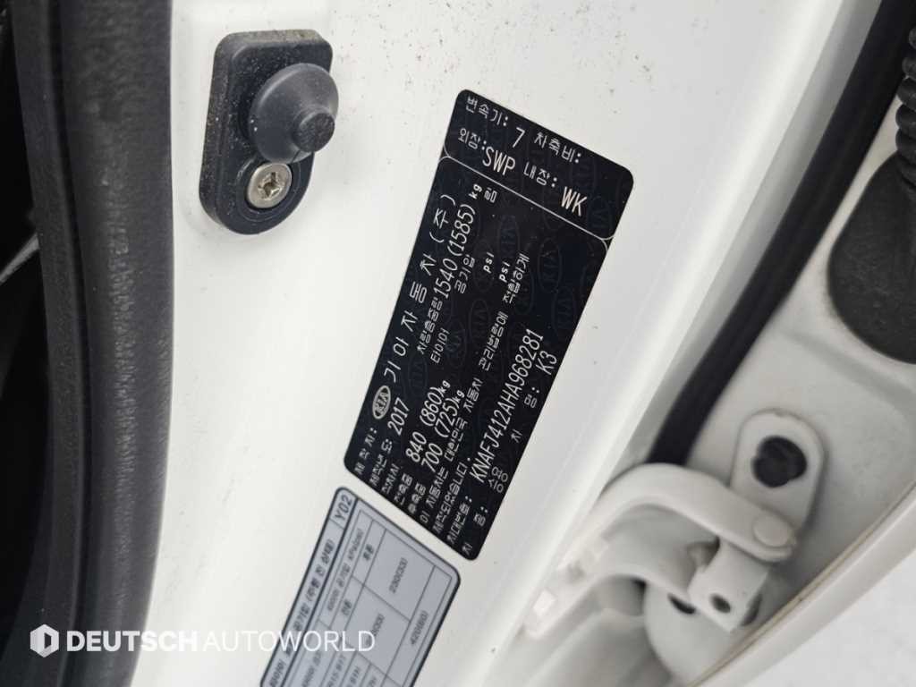 기아 K3 더뉴 K3 1.6 GDI 디럭스 이미지 20