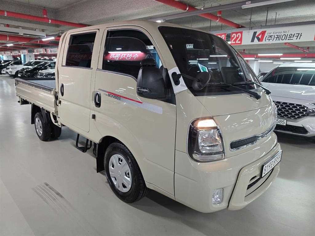 소형화물 카고(소형) [카고]봉고3 (LPG2.5터보) 더블캡/초장축/2WD GLS 이미지 1