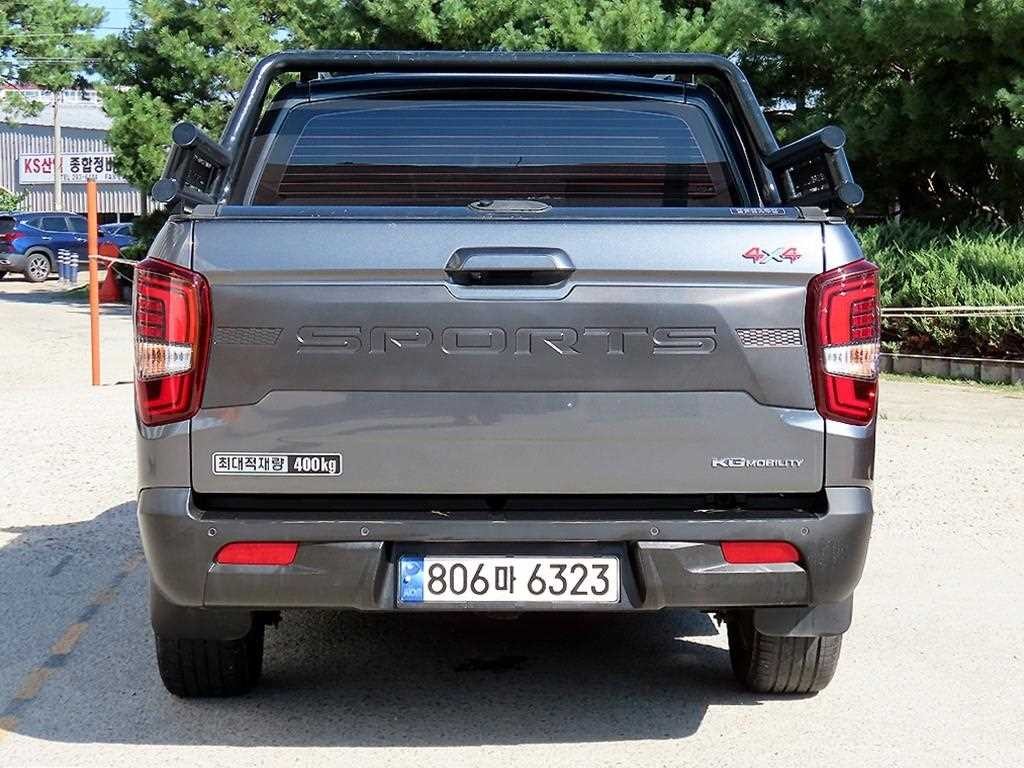 KG모빌리티(쌍용) 렉스턴 더 뉴 렉스턴 스포츠 디젤 2.2 4WD 쿨멘 와일드 플러스 이미지 4