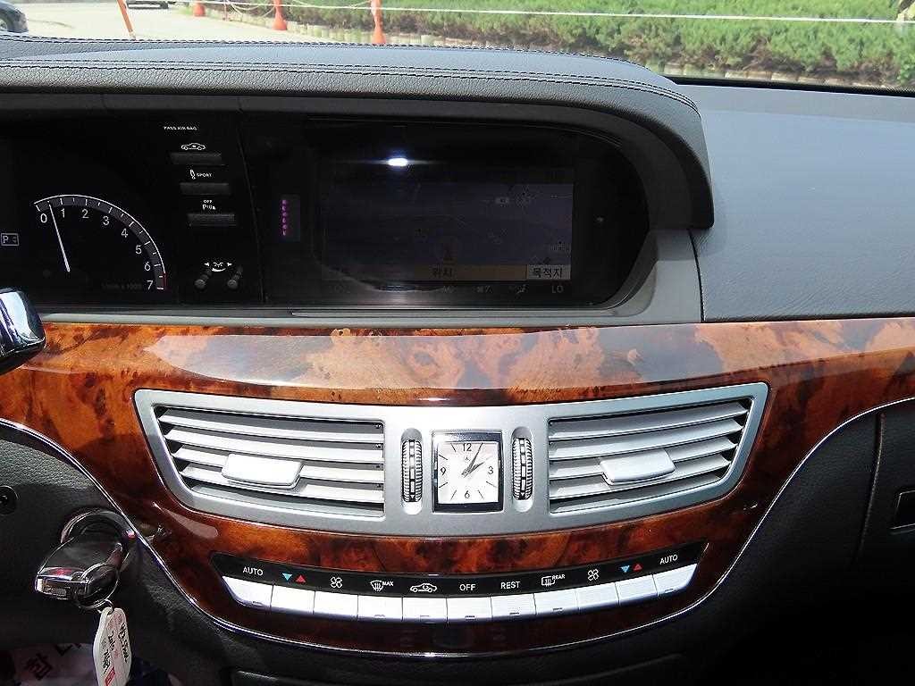 벤츠 S 클래스 S클래스-W221 S500L 이미지 13