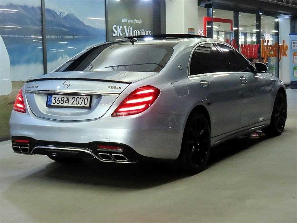 벤츠 S 클래스 S클래스-W222 S 63 AMG 4MATIC 이미지 4