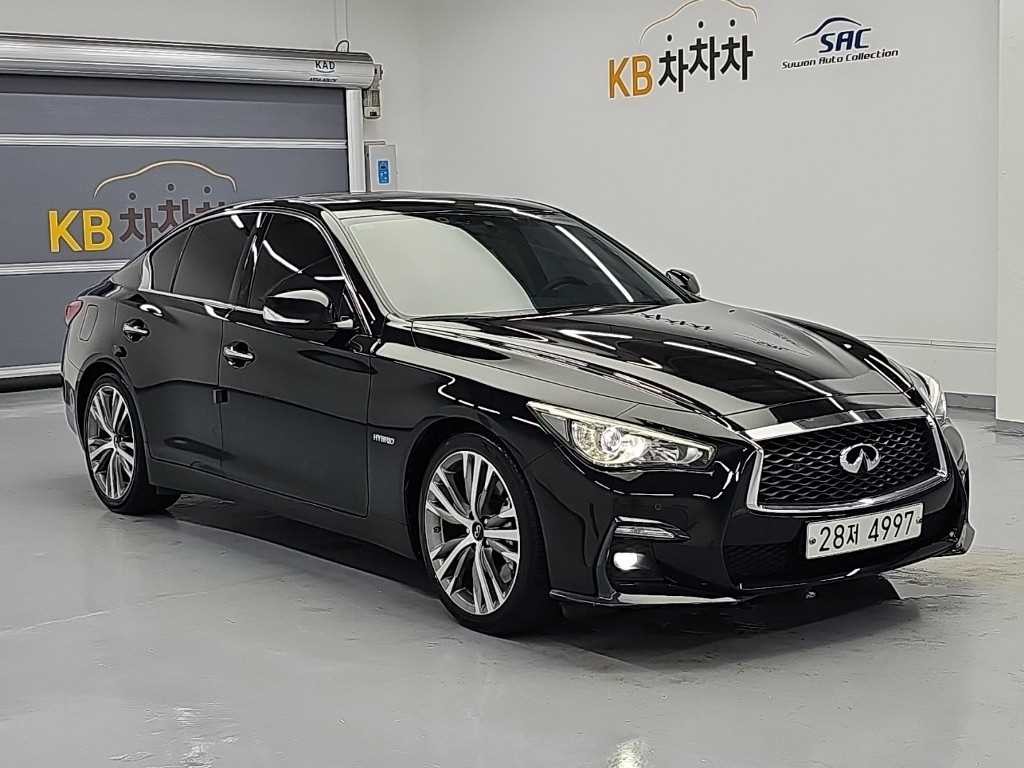 인피니티 Q Q50 3.5 하이브리드 블루 스포츠 센서리 이미지 4