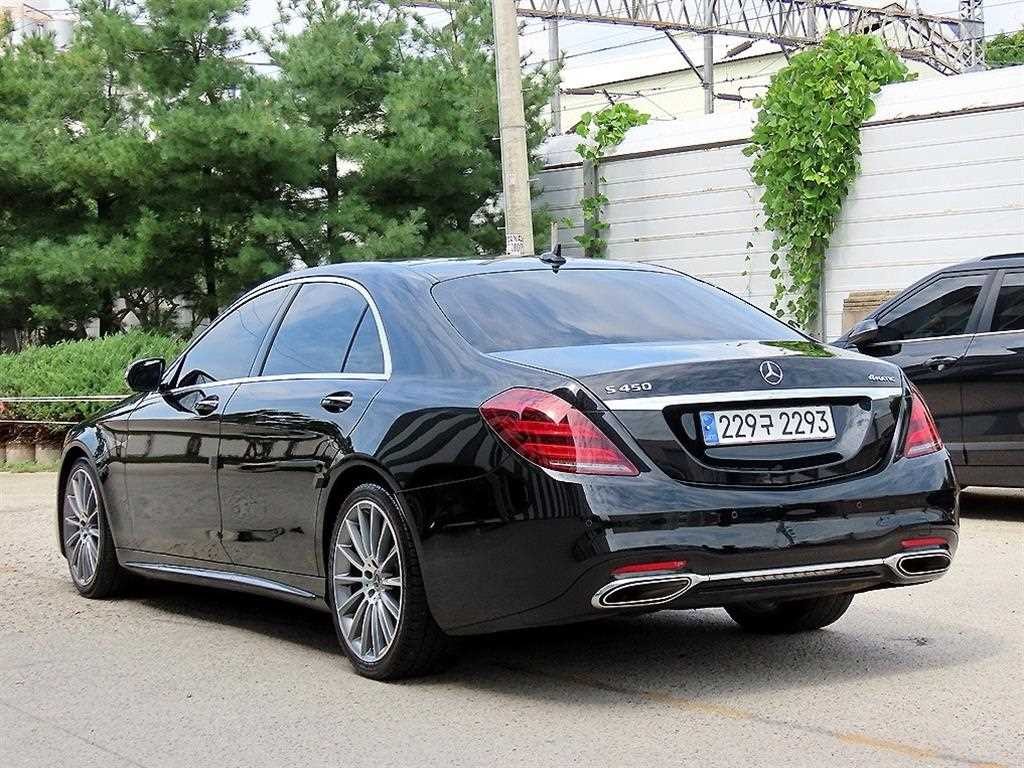 벤츠 S 클래스 S클래스-W222 S 450L 4MATIC 이미지 3