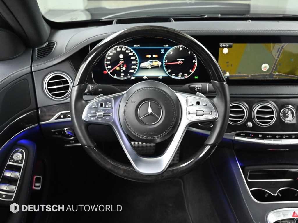 벤츠 S 클래스 S클래스-W222 S 350 d 4MATIC AMG Line 이미지 14