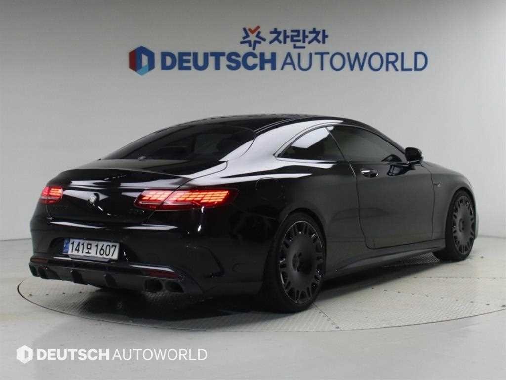 벤츠 S 클래스 S클래스-W222 S 63 AMG 4MATIC 쿠페 이미지 3