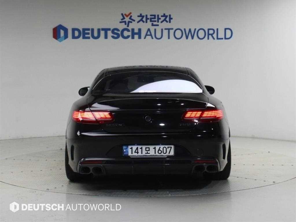벤츠 S 클래스 S클래스-W222 S 63 AMG 4MATIC 쿠페 이미지 5