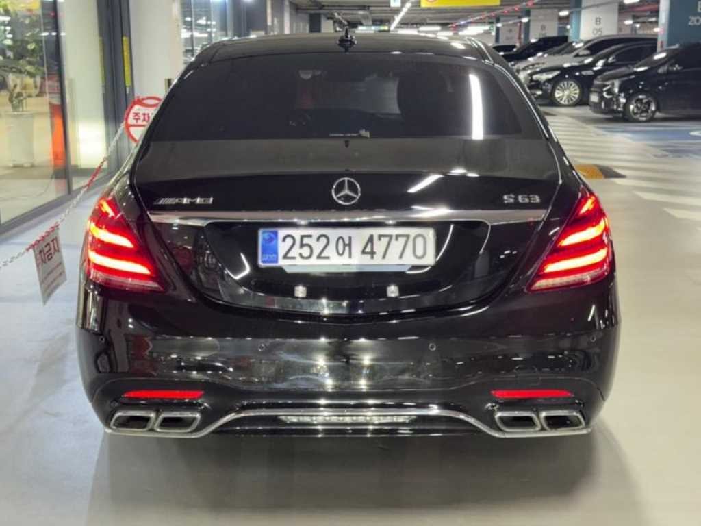벤츠 S 클래스 S클래스-W222 S 63 AMG 4MATIC + 이미지 5