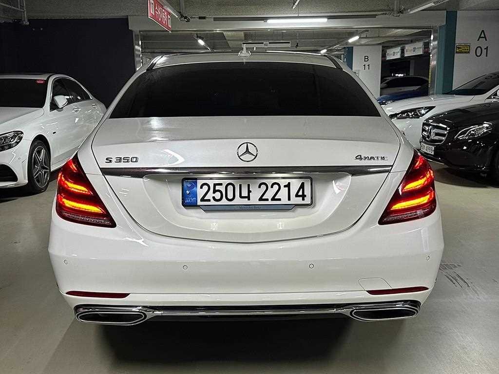 벤츠 S 클래스 S클래스-W222 S 350 d 4MATIC 이미지 4