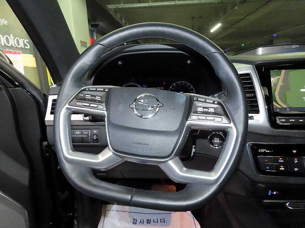 KG모빌리티(쌍용) 렉스턴 올 뉴 렉스턴 (Y450) 디젤 2.2 4WD 더 블랙 이미지 8