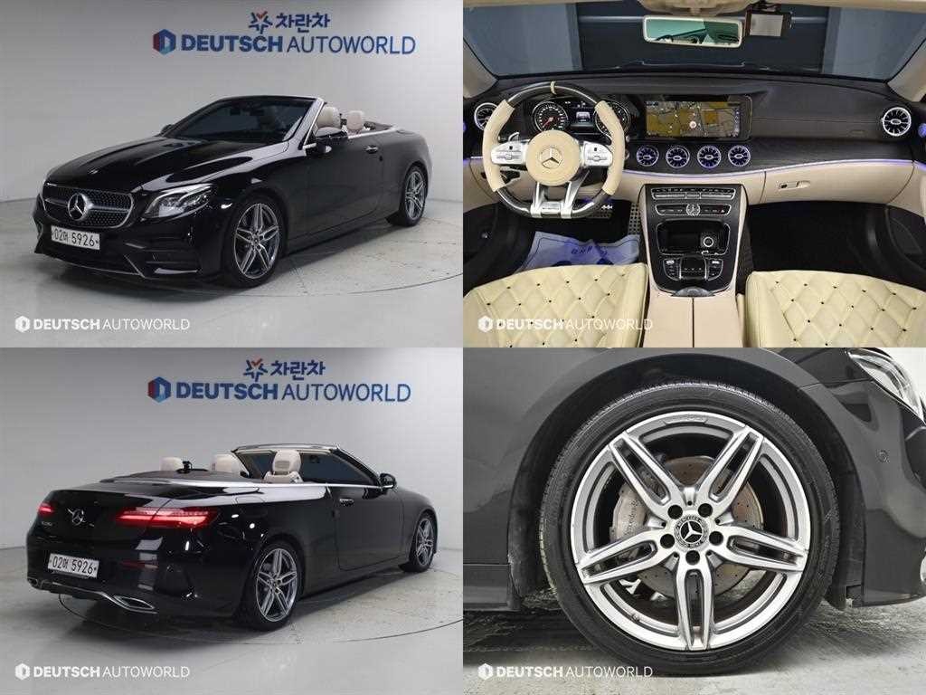 벤츠 E 클래스 E-클래스 W213 E220d 카브리올레 이미지 1