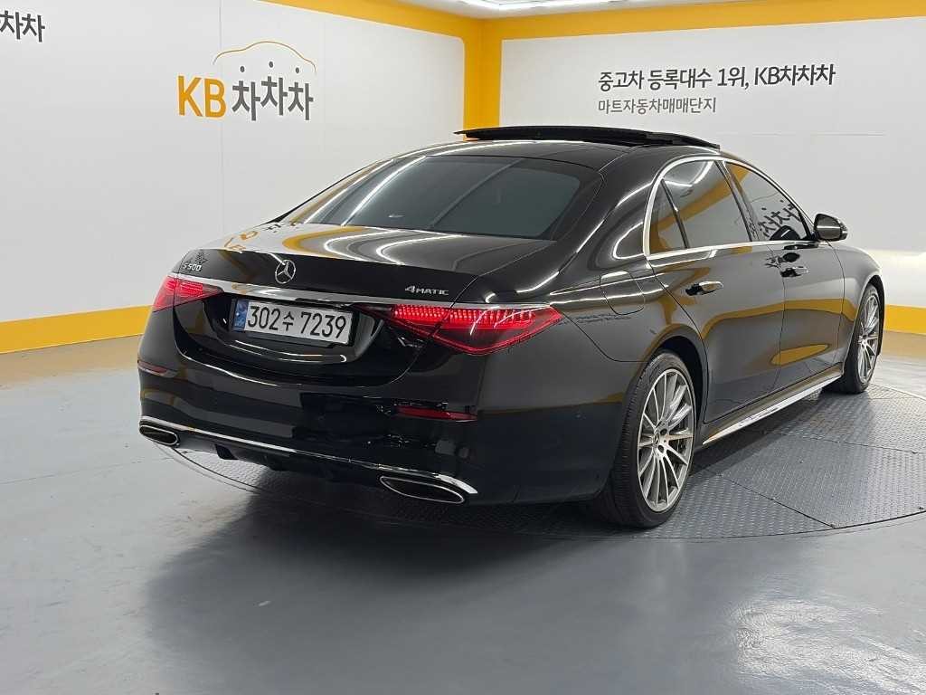 벤츠 S 클래스 S클래스-W223 S500L 4MATIC 이미지 4