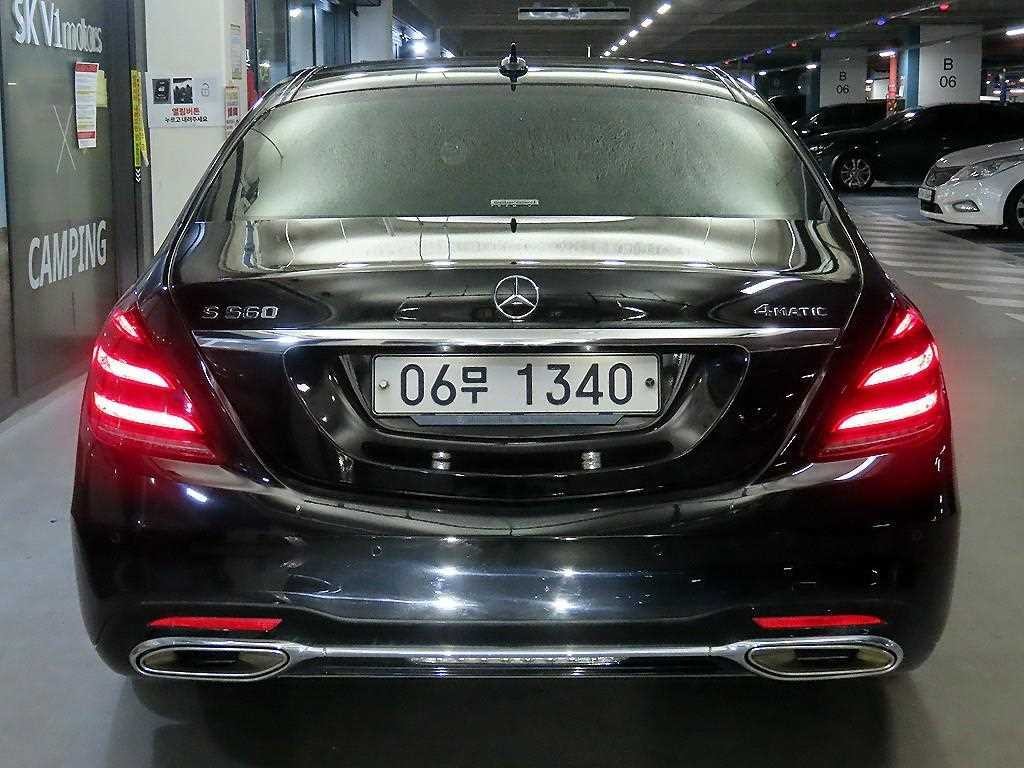 벤츠 S 클래스 S클래스-W222 S 450L 4MATIC 이미지 5