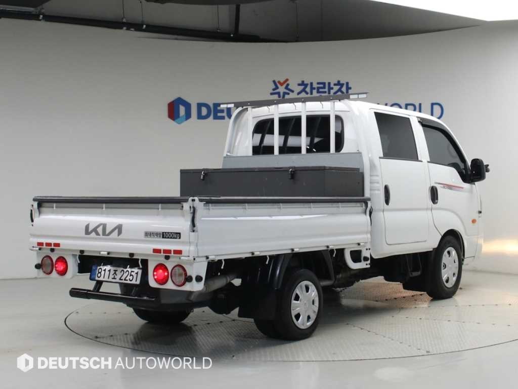 소형화물 카고(소형) [카고]봉고3 (LPG2.5터보) 더블캡/초장축/2WD L 이미지 2