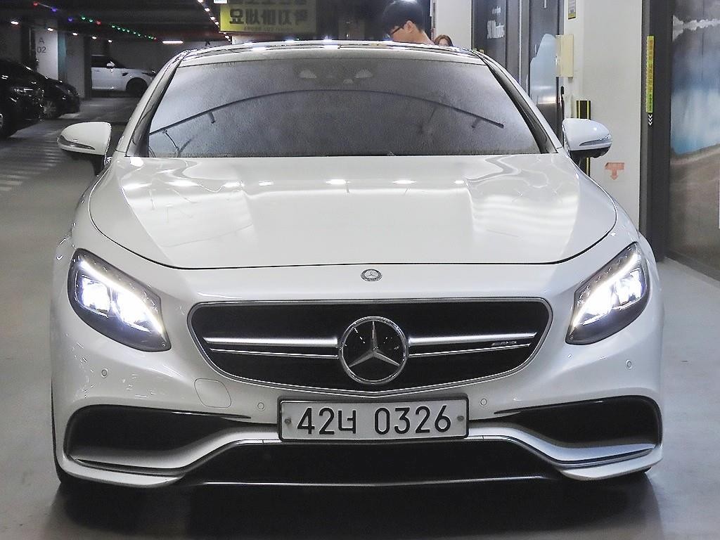 벤츠 S 클래스 S클래스-W222 S 63 AMG 4MATIC 쿠페 이미지 2