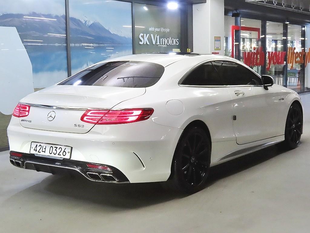 벤츠 S 클래스 S클래스-W222 S 63 AMG 4MATIC 쿠페 이미지 4
