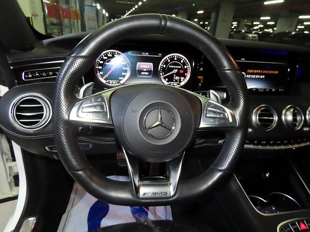 벤츠 S 클래스 S클래스-W222 S 63 AMG 4MATIC 쿠페 이미지 8