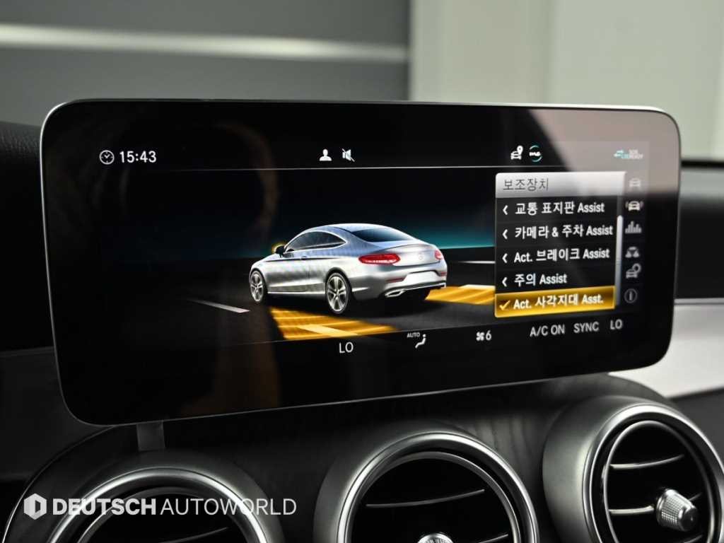 벤츠 C 클래스 C클래스 W205 C200 쿠페 이미지 16