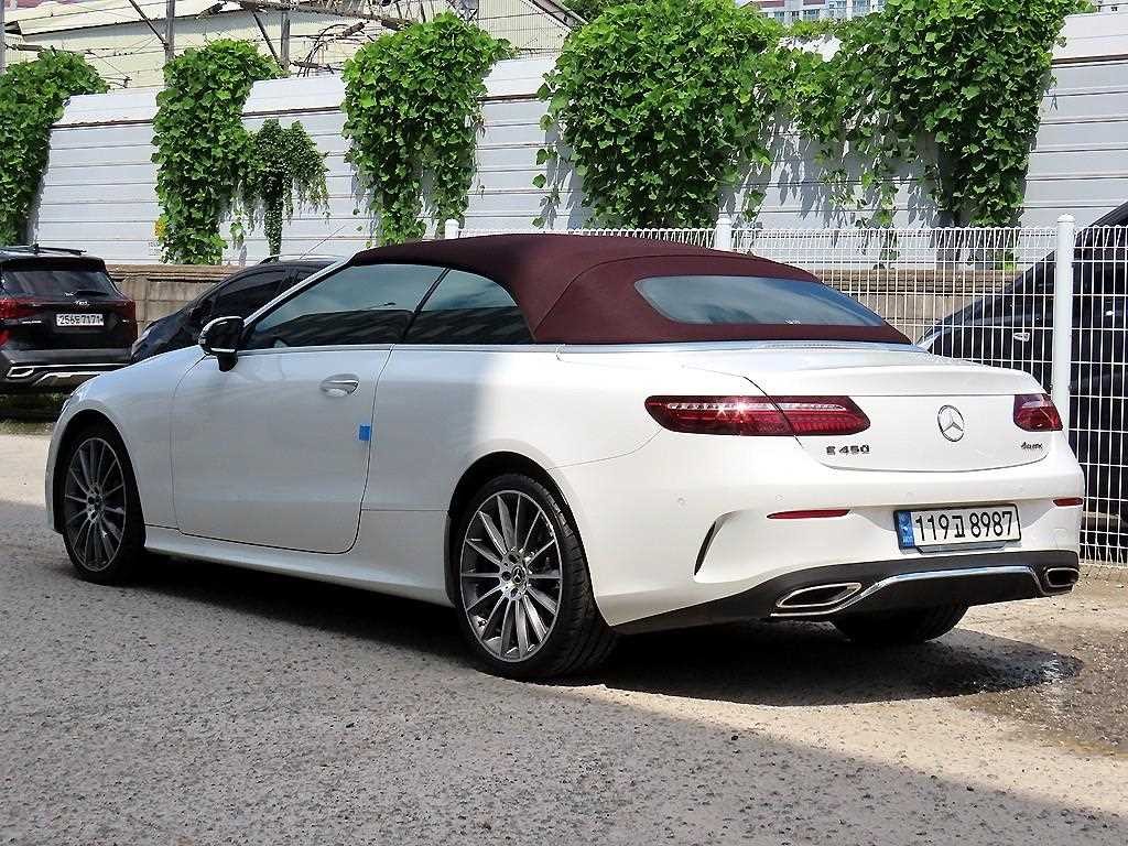 벤츠 E 클래스 E-클래스 W213 E450 4MATIC 카브리올레 이미지 4