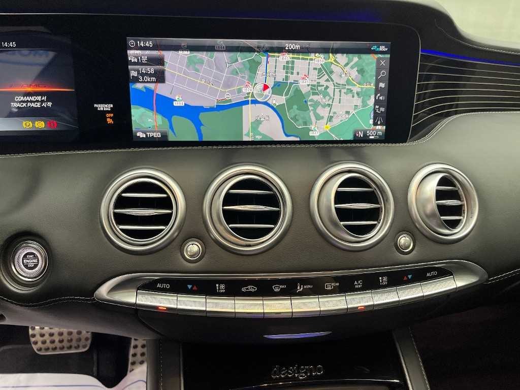 벤츠 S 클래스 S클래스-W222 S 63 AMG 4MATIC+ 쿠페 이미지 12