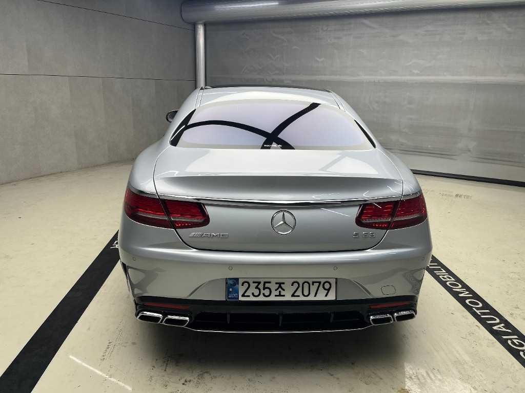 벤츠 S 클래스 S클래스-W222 S 63 AMG 4MATIC+ 쿠페 이미지 3