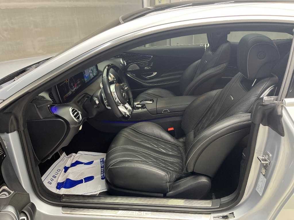벤츠 S 클래스 S클래스-W222 S 63 AMG 4MATIC+ 쿠페 이미지 5