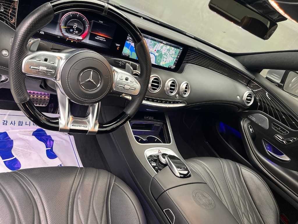 벤츠 S 클래스 S클래스-W222 S 63 AMG 4MATIC+ 쿠페 이미지 7