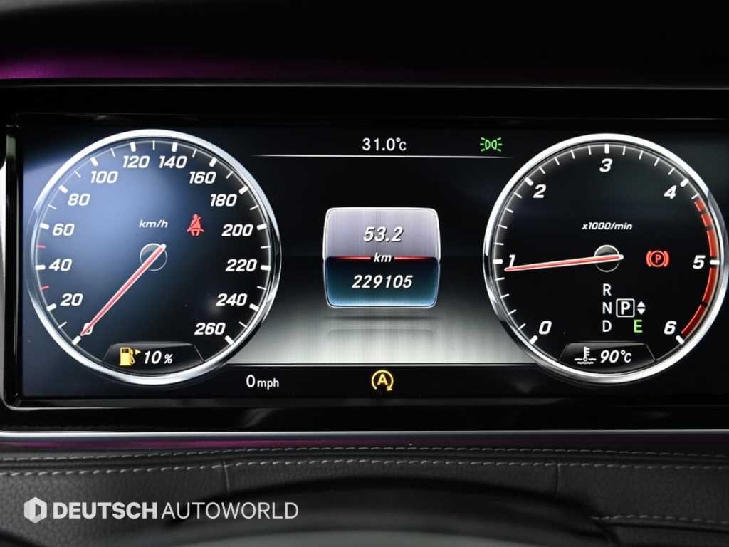 벤츠 S 클래스 S클래스-W222 S 350L 블루텍 이미지 8