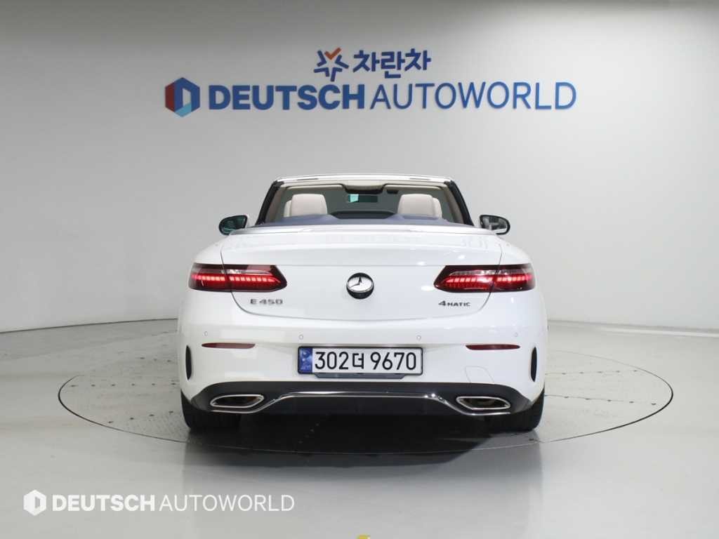 벤츠 E 클래스 E-클래스 W213 E450 4MATIC 카브리올레 이미지 3