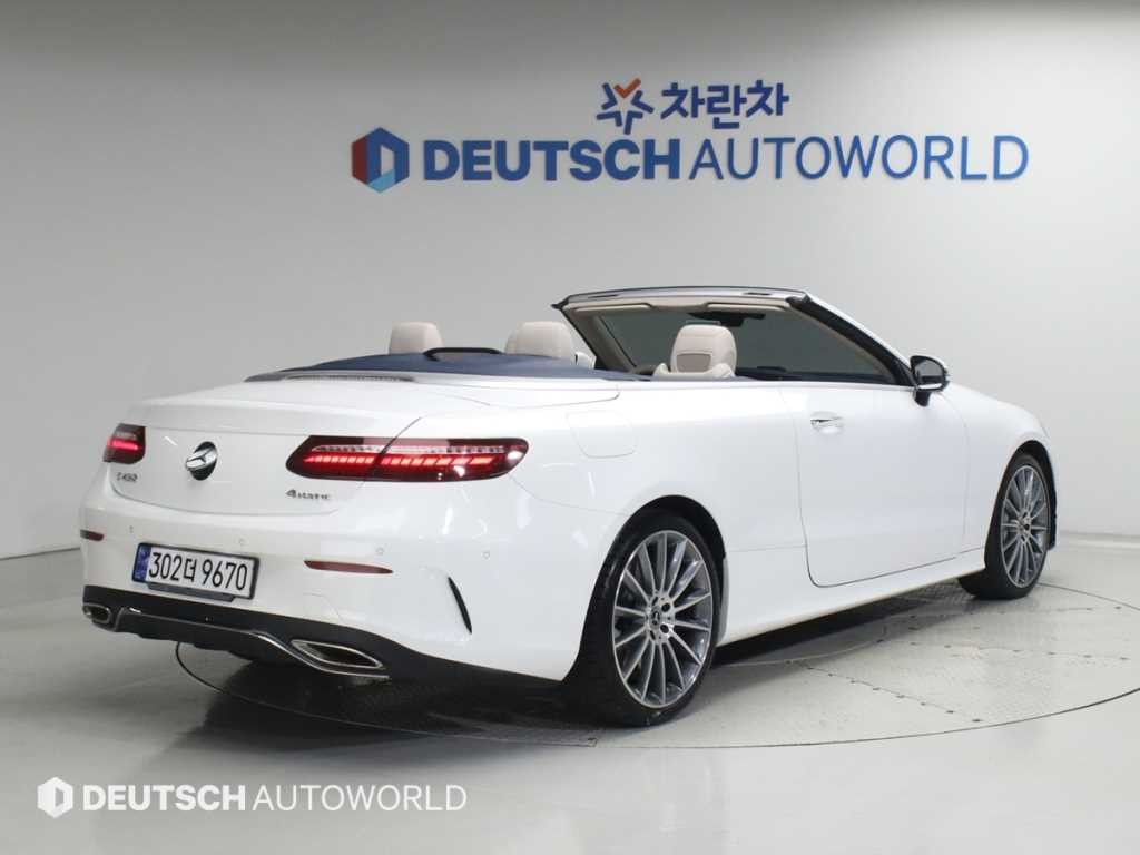 벤츠 E 클래스 E-클래스 W213 E450 4MATIC 카브리올레 이미지 4