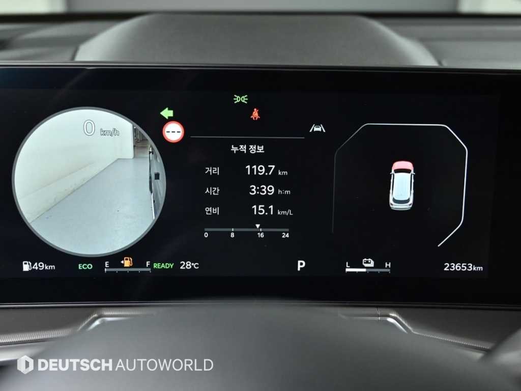 기아 쏘렌토 더 뉴 쏘렌토 4세대 하이브리드 1.6T 2WD 시그니처 그래비티 이미지 8