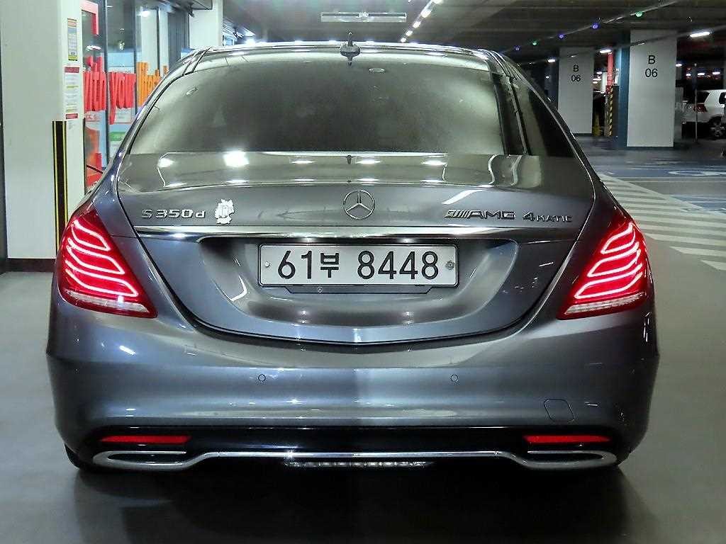 벤츠 S 클래스 S클래스-W222 S 350 d 4MATIC 이미지 5