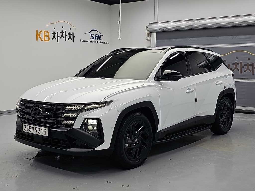 현대 투싼 더 뉴 투싼 (NX4) 가솔린 1.6 터보 4WD 블랙 익스테리어 이미지 1