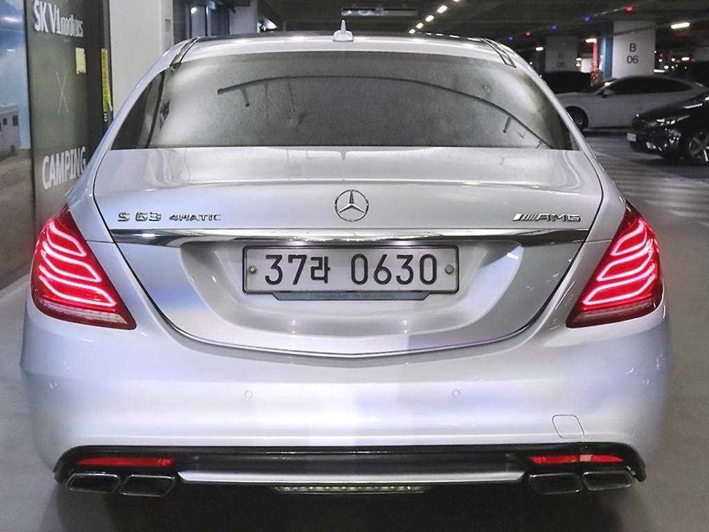 벤츠 S 클래스 S클래스-W222 S 63 AMG 4MATIC 이미지 5