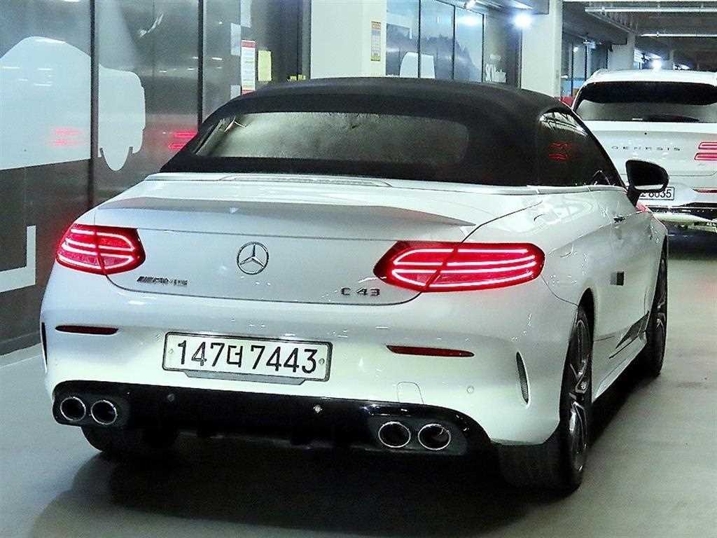 벤츠 C 클래스 C클래스 W205 C43 AMG 4MATIC 카브리올레 이미지 4