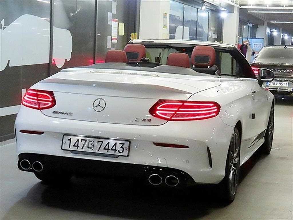 벤츠 C 클래스 C클래스 W205 C43 AMG 4MATIC 카브리올레 이미지 7