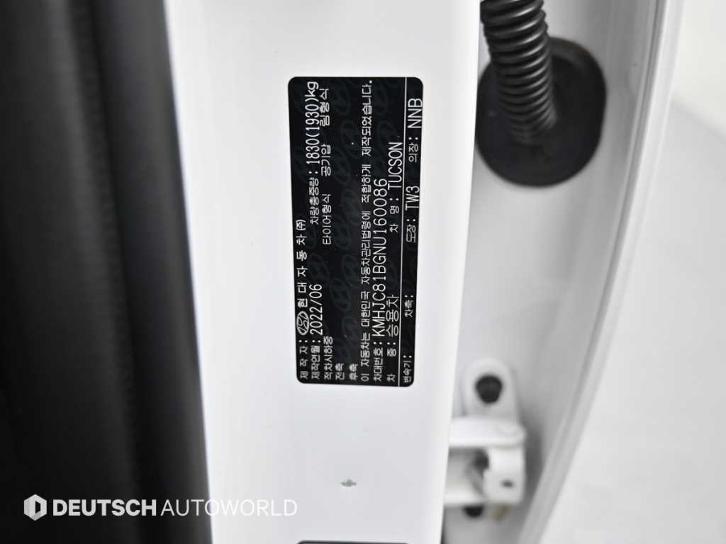 현대 투싼 투싼 (NX4) 가솔린 1.6 터보 2WD 프리미엄 이미지 20