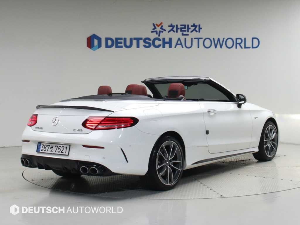 벤츠 C 클래스 C클래스 W205 C43 AMG 4MATIC 카브리올레 이미지 2