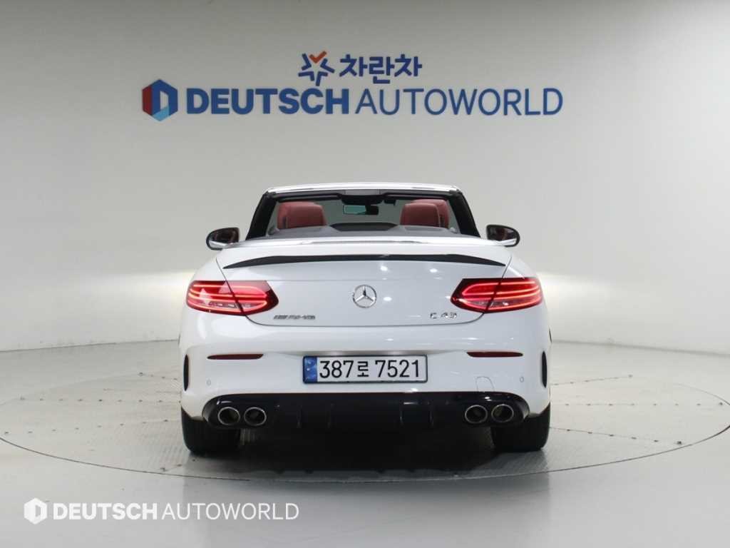 벤츠 C 클래스 C클래스 W205 C43 AMG 4MATIC 카브리올레 이미지 4