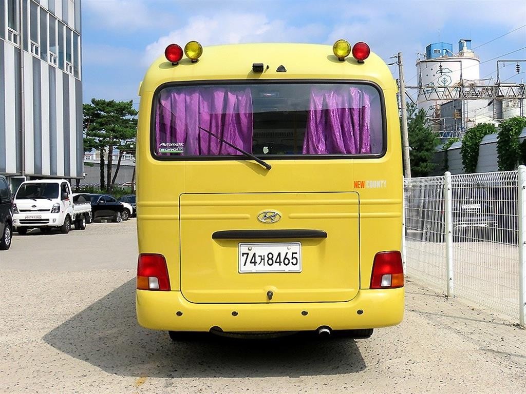 중대형버스 소형현대버스 뉴카운티 장축 어린이 39인승 이미지 4
