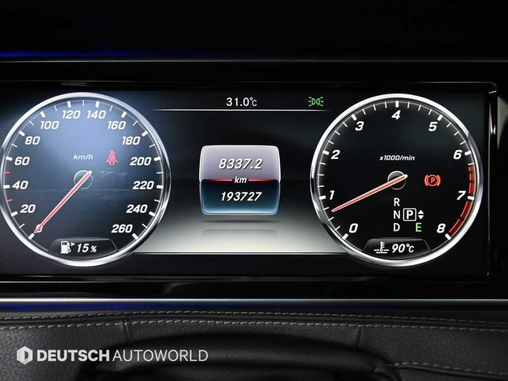 벤츠 S 클래스 S클래스-W222 S 500L 4MATIC 이미지 8