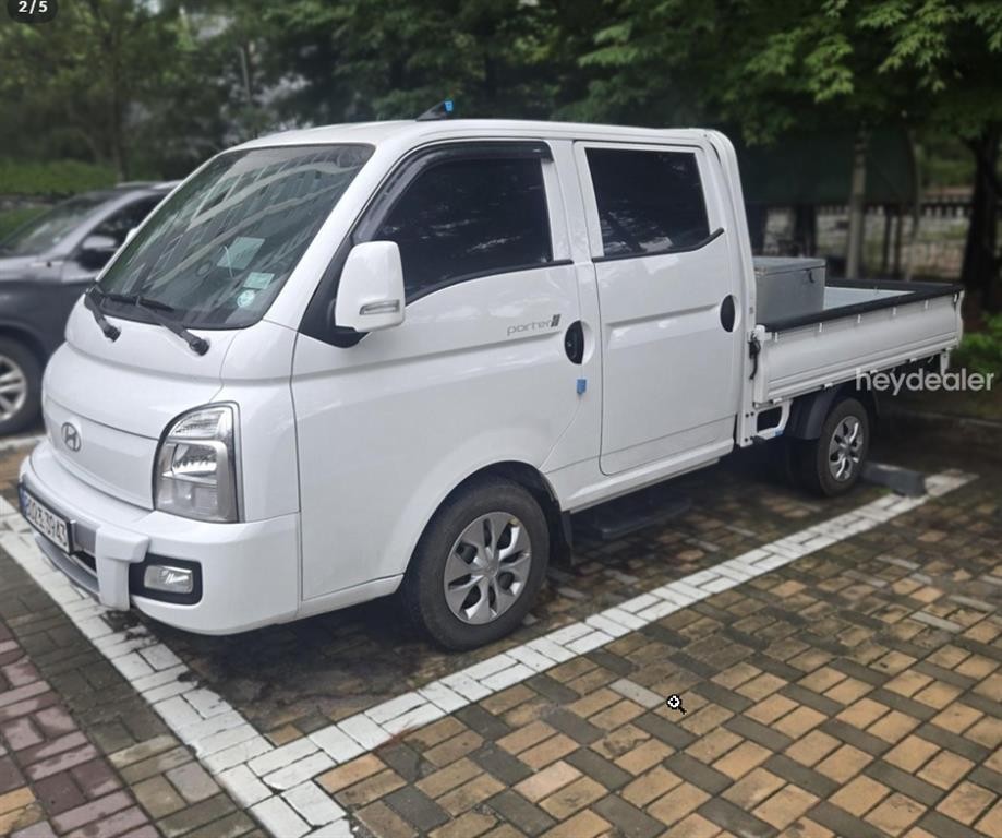 소형화물 카고(소형) [카고]포터2 (LPG2.5터보) 더블캡/초장축/2WD 프리미엄 이미지 2