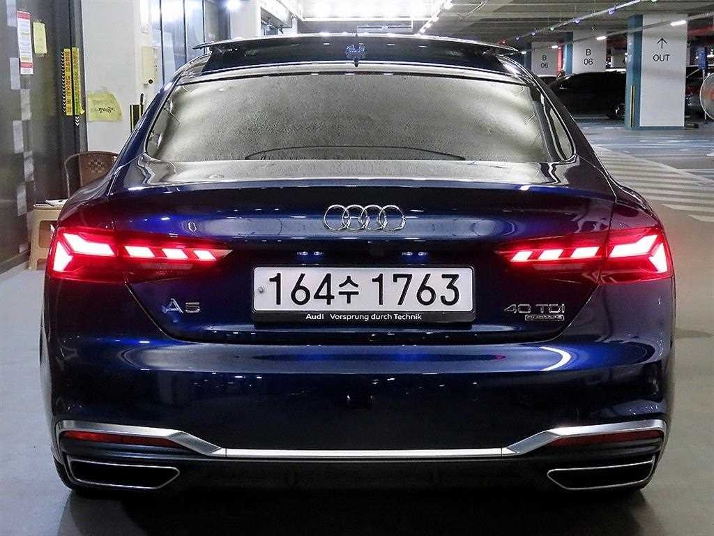 아우디 A5 A5 (F5) 40 TDI 콰트로 프리미엄 스포트백 이미지 5
