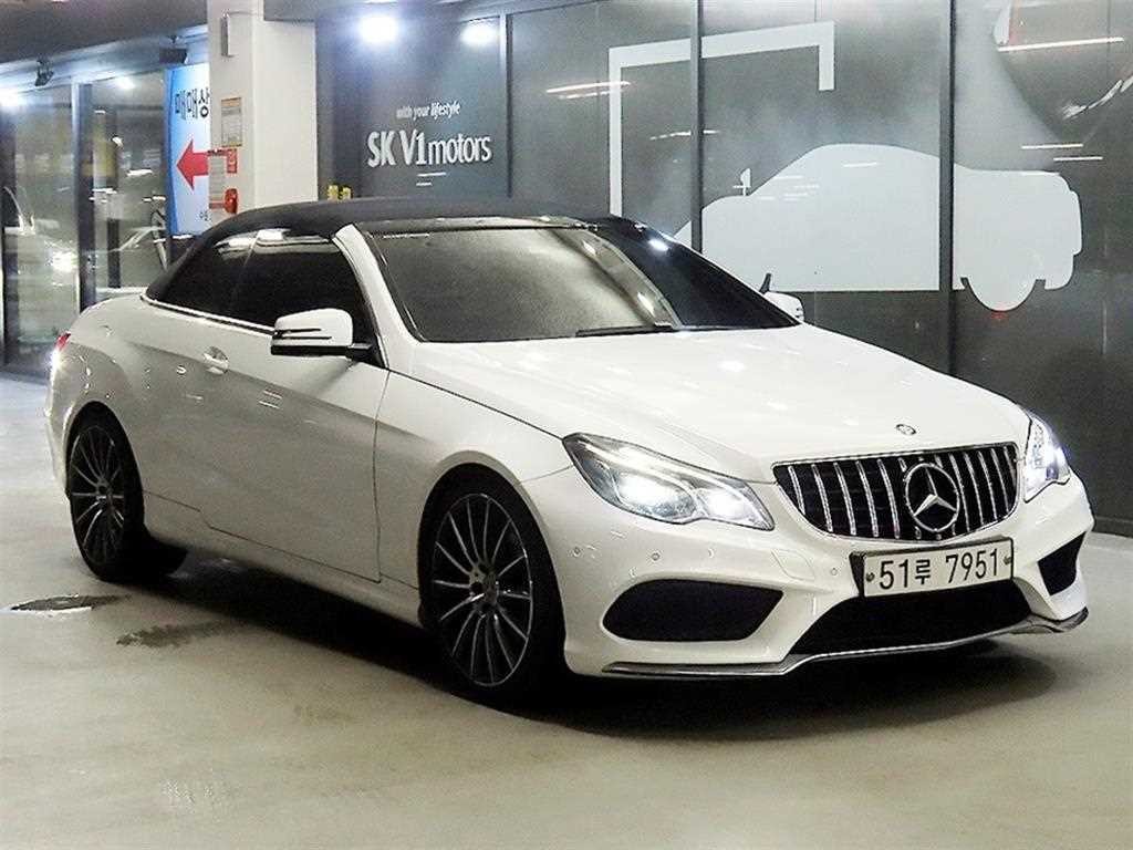 벤츠 E 클래스 E-클래스 W212 E200 카브리올레 이미지 1
