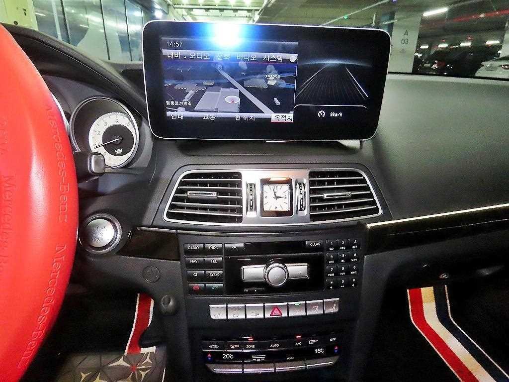 벤츠 E 클래스 E-클래스 W212 E200 카브리올레 이미지 13